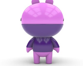Happy Tree Friends the Mole 3D Model STL File – Printable Anime