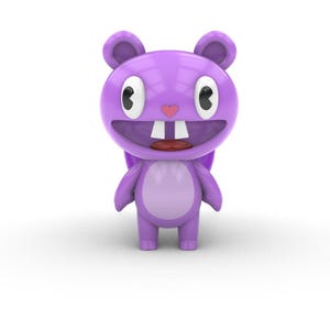 Happy Tree Friends Toothy 3D Modell STL Datei - Druckbare Happy Tree Friends Charakter für den 3D-Druck - 3D Druckerdateien, Anime STL-Dateien