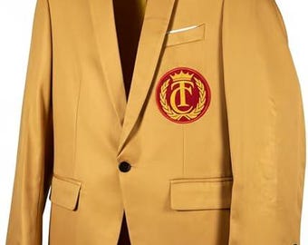 Men's Gold Golf Jacket | Golf Winner Jacket | Blazer Golf Halloween Costume | Happy Gilmore