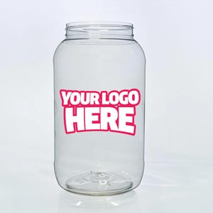 Custom Large Tip Jar for Restaurant, Cafe, Musician, Bartender and more!
