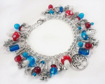 The World of the Gnomes Charm Bracelet