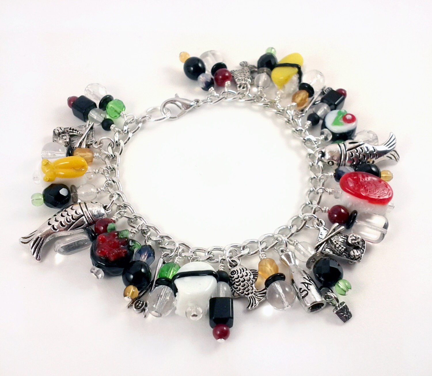 I Dream of Sushi Charm Bracelet