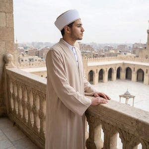 Moslim gebedsgewaad voor heren: comfortabele Salah Jubba voor mannen, Namaz Thobe Salah-outfit afbeelding 14