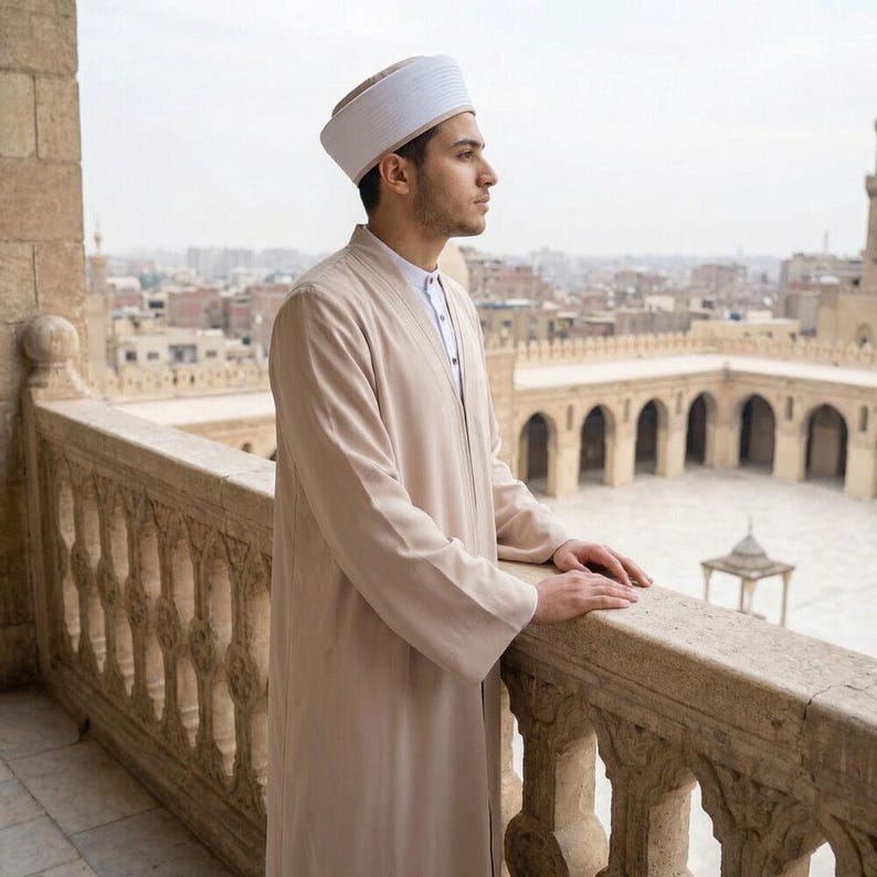 Moslim gebedsgewaad voor heren: comfortabele Salah Jubba voor mannen, Namaz Thobe Salah-outfit afbeelding 14