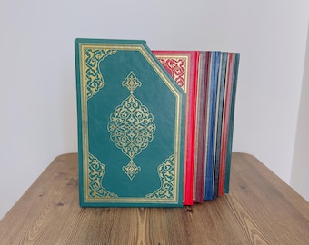 5 Conjunto separado de Corán Juz / 5 Conjunto de regalo Juzz Koran / Corán completo, Regalo musulmán / Corán de texto árabe / Conjunto de cinco Corán Juz