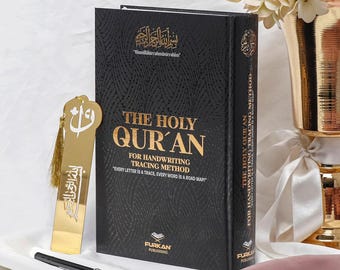 Tracing Writable Quran: Shadowed Quran, Full Quran Workbook, Islamic Muslim Gift, Write, Read and Learn Koran