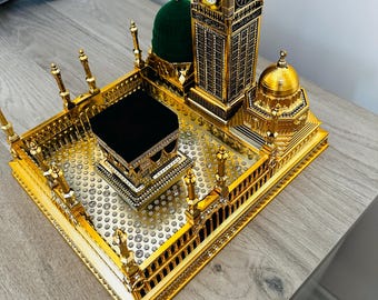 Lux Islamic Decor: Kaaba, Green Dome, Al-aqsa, Zamzam Clock Tower