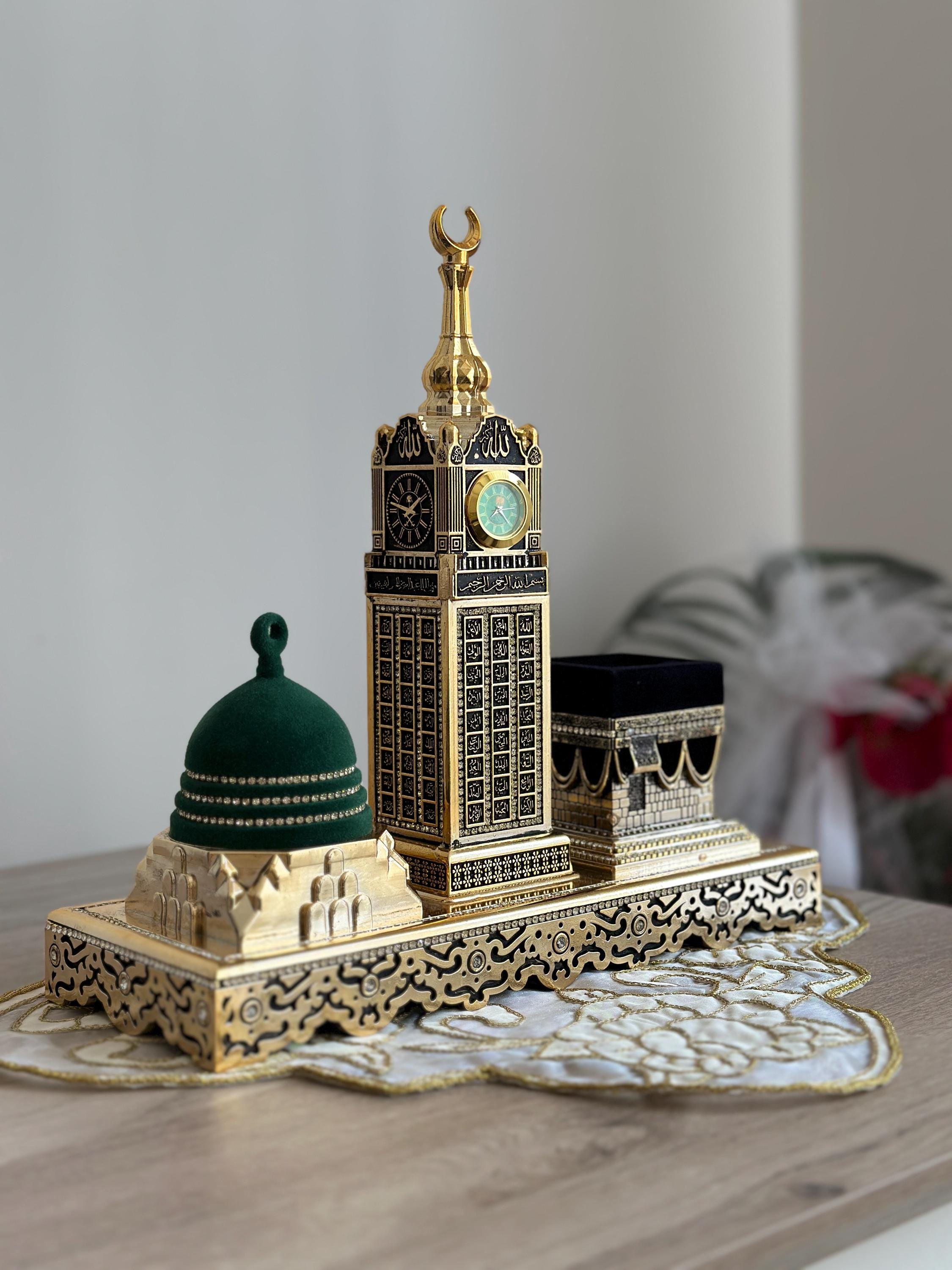 Islamic Home Decor - Kaaba, Al-masjid An-nabawi & Makkah Clock