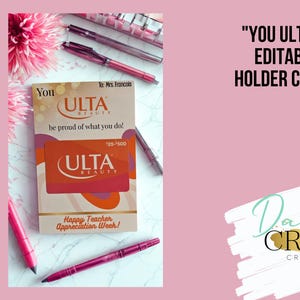 You Ulta Be Proud!" Bewerkbare sjabloon voor cadeaubonnen