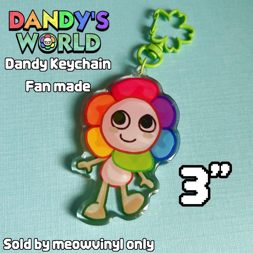 DANDYS WORLD Keychain - Etsy