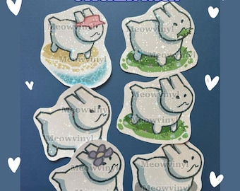 Pegatinas holográficas y brillantes de GUBBY ROBLOX