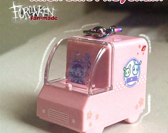 Alien Elliot FORSAKEN Roblox MINI TRUCK keychain 2 zoll