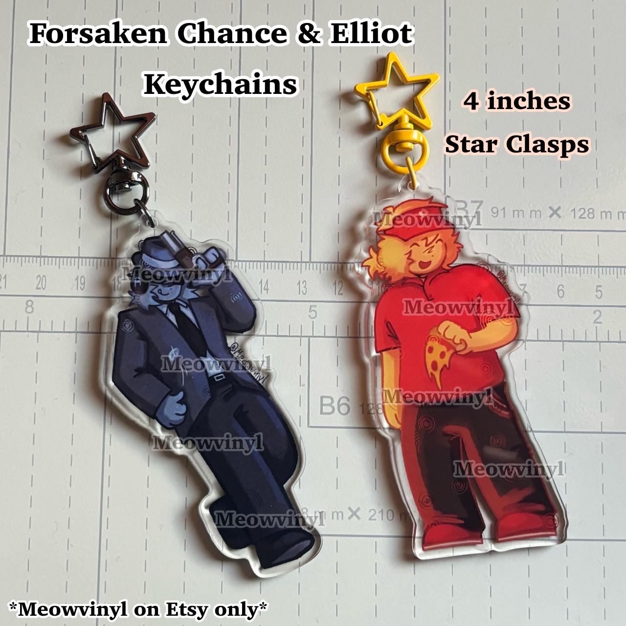 FORSAKEN エリオット・チャンス キーチェーン - Etsy 日本