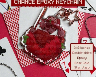 Llavero epoxi CHANCE Forsaken de 3 pulgadas