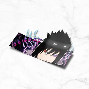 Sasuke Uchiha Die Cut Sticker