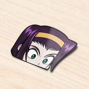 Faye Valentine Peeker Decal