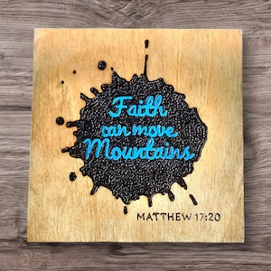 Wood Burned Scripture Coaster Bible Verse Christian Gift Pyrography Decor