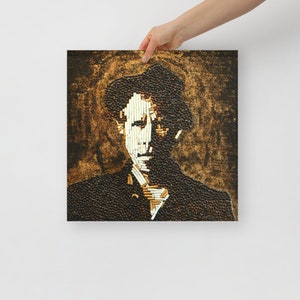 Coffee & Cigarettes - Tom Waits Portrait - Matte Print
