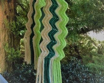 Crochet Pattern  Zig  Zag Scarf