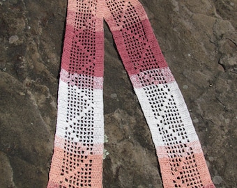 Up The Trail Scarf Crochet Pattern