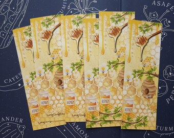 Honeycomb Bee Bookmark