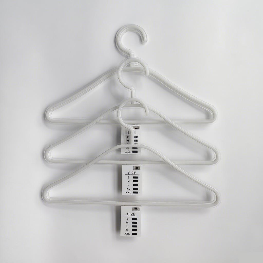 LED Neon Light-up Glowing Clothes Hangers, AA Battery Powered, 3