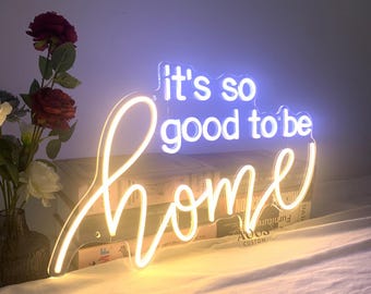 Custom LED Neon Name Sign, Personalized Neon Word Signs, Plug-in or Battery Operated