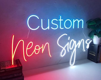 Custom Battery Powered LED Neon Signs