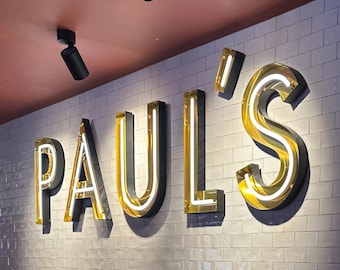 Custom Open Face Exposed Neon Channel Letters