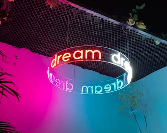 Custom LED Neon Chandeliers