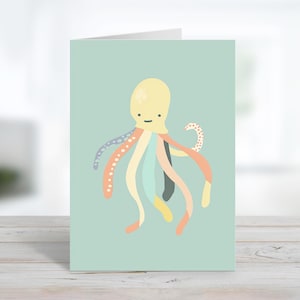d'invitation de poulpe de Zazzle.be Liste d'envies Vous avez des idées ? de voeux Sea Life | Chambre de bébé baby shower | Message personnalisé ou blanc à l'intérieur | Cartes de correspondance et enveloppes