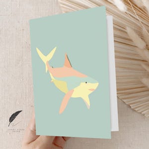d'invitation de requin de Zazzle.be Liste d'envies Vous avez des idées ? de voeux Sea Life | Chambre de bébé baby shower | Message personnalisé ou blanc à l'intérieur | Cartes de correspondance et enveloppes