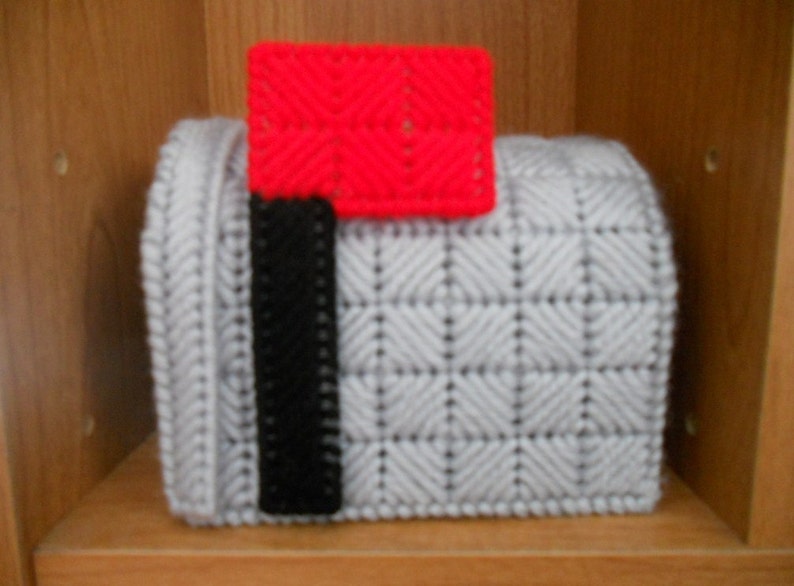 Plastic Canvas Mailbox With 4 Coasters Etsy