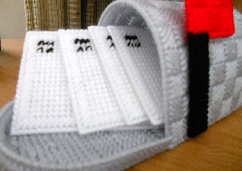 Plastic Canvas Mailbox With 4 Coasters Etsy