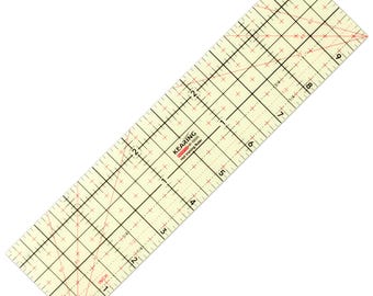 Hot Hem Ruler for Sewing, Heat-Resistant Resin Pressing, Measuring Tool for Ironing, Quilting & Dressmaking, Kearing®