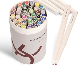 Sublimation Transfer Pens | Heat Transfer Markers for Fabric Craft, Personalized tShirt, Embroidery Drafting & Custom DIY Design