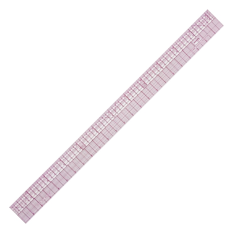 Clear Pattern Grading Ruler, Dual Scale Sewing Graph Ruler for Quilting ...