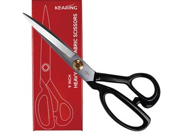 Heavy Duty Fabric Scissors, Right Handed Tailor Shears