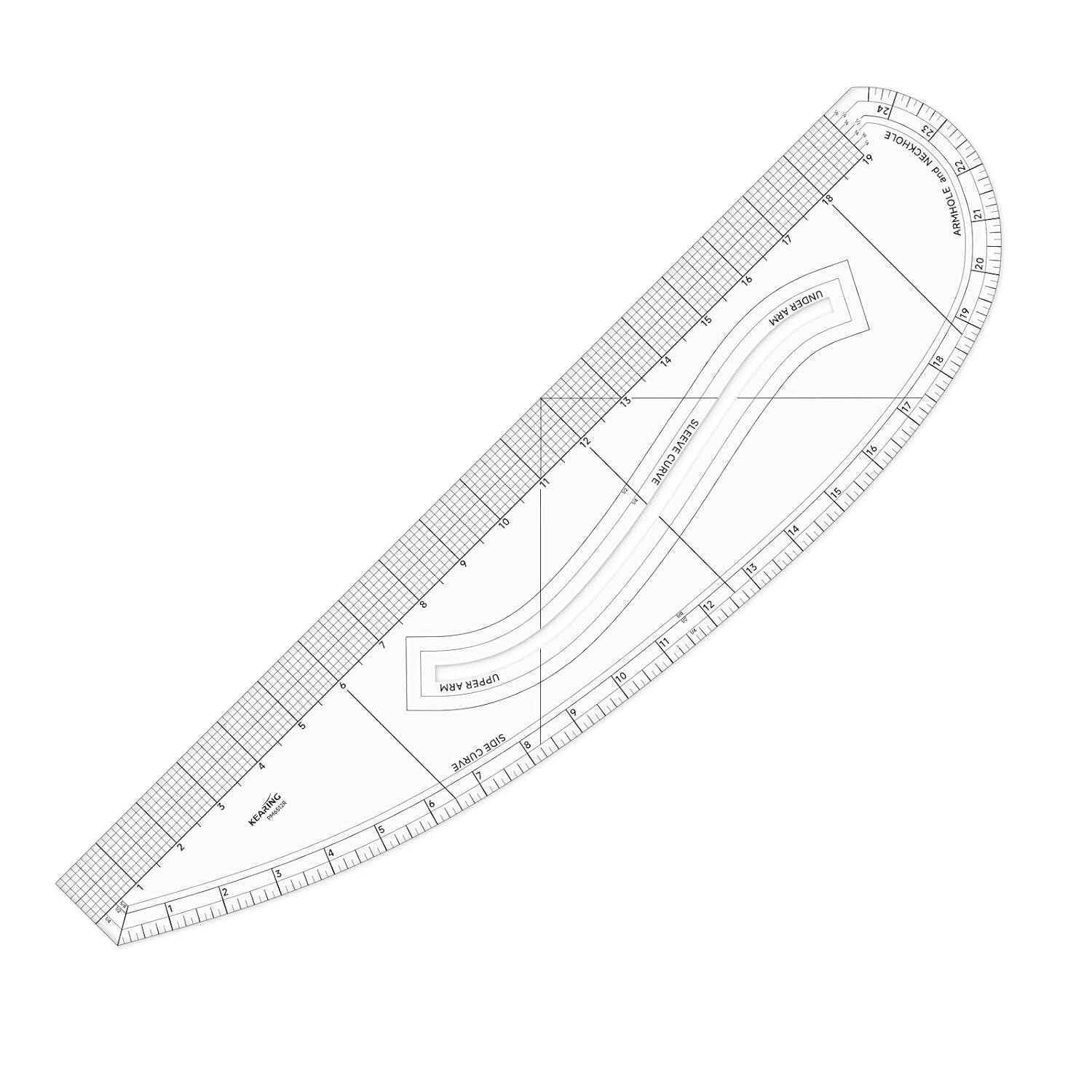 Morplan Patternmaster Ruler Sewing Curve Ruler, Patented Pattern Master Ruler for Dressmaking ...