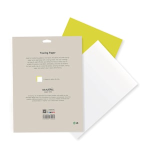 Kearing Dressmakers Tracing Paper: Extra-Large Size 32" x 22.5" for Embroidery Quilting Sewing Pattern Transfer