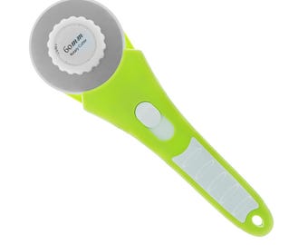 Kearing® Rotary Cutter: Precision Fabric Cutting Tool with SKS-9 steel blade