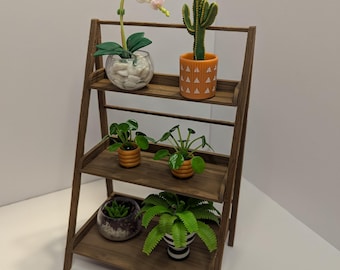 1:6 Scaled Mini Tiered Shelf | Miniverse Display | Honeydukes