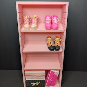 1:6 Scaled Mini Shoe Shelf | Miniverse Display | Miniverse Shoes | Good Sneaks | Miniverse Furniture | 3D Printed