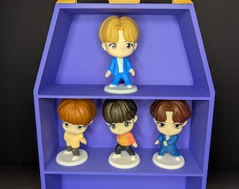 置物 BTS TinyTAN McDonald's Display Cloud Stand – 3D Printed BTS Shelf