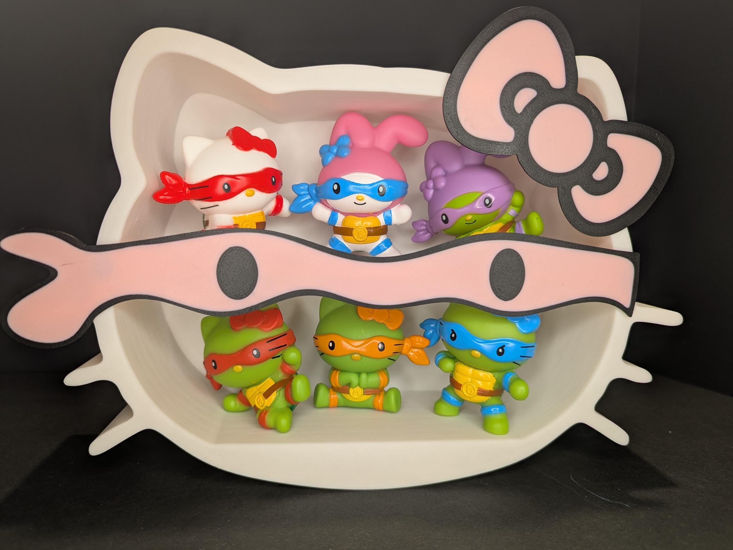 Small HK X TMNT Display | Happy Meal Display | Wall Mountable