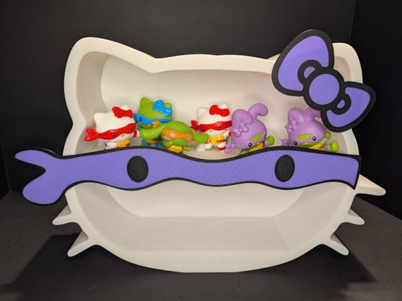 HK X TMNT Display | Happy Meal Display | Wall Mountable Shelf | 3D