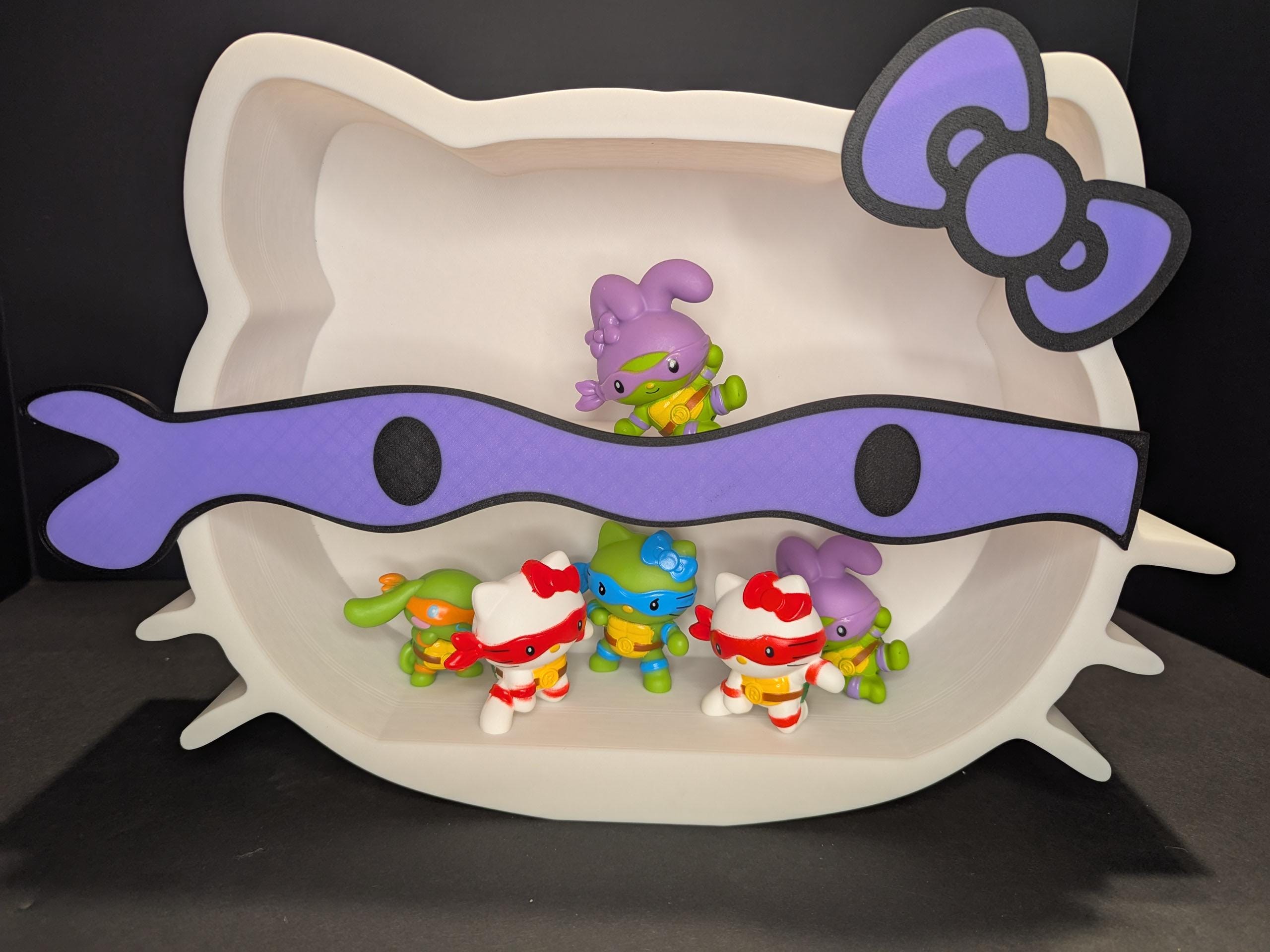 HK X TMNT Display | Happy Meal Display | Wall Mountable Shelf | 3D