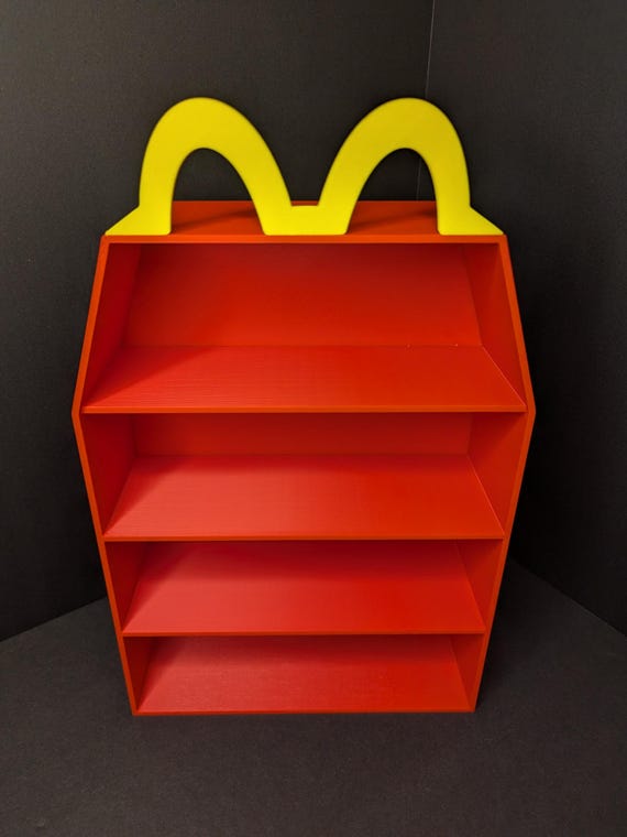 Lil Mcdonald's Display | Happy Meal Display | Wall Mountable Shelf