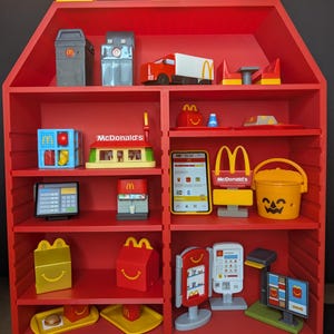 Supersized Lil Mcdonald's Display | Happy Meal Display | Wall