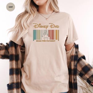 Disney Dad Scan for Payment Shirt, Funny Family Barcode Dad Tee, Disneyland Vacation Shirt, Matching Family Disney Trip, Father’s Day Gift